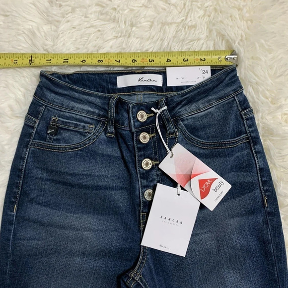 KANCAN NEW Sabrina  High Rise Ankle Skinny Jeans, 1/24 - Picture 11 of 16